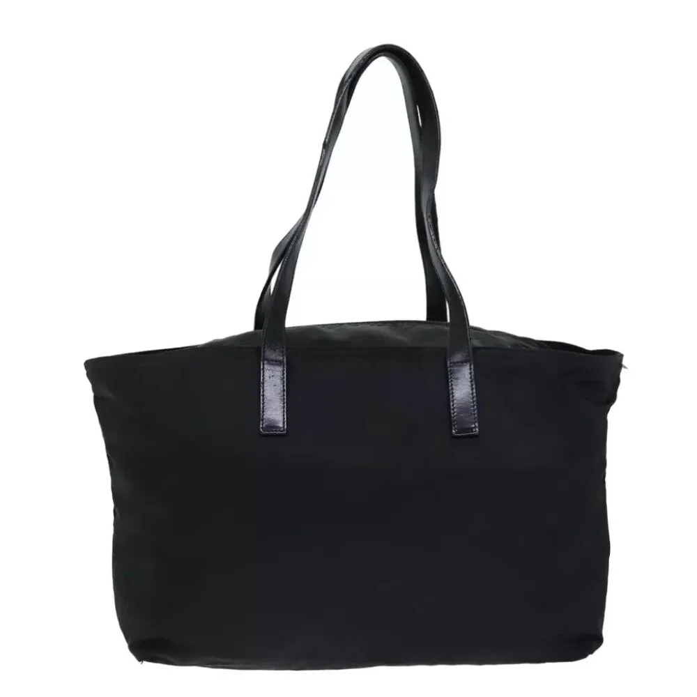PRADA Tote Bag Nylon Black Auth - Picture 6 of 7